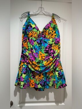 Always For Me Floral One-Piece Swimdress
